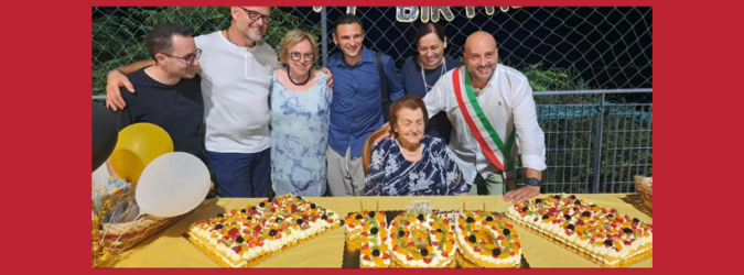 Colli del Tronto celebra i 100 anni di Marisa Baiocchi: festa con famiglia e comunità
