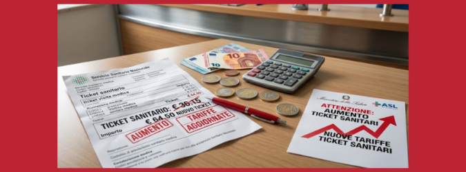 aumento ticket sanitari 2026, nuove tariffe visite mediche, ticket dal 21 settembre, costo esami diagnostici, tetto ticket 36,15 euro, esenzioni ticket sanitario
