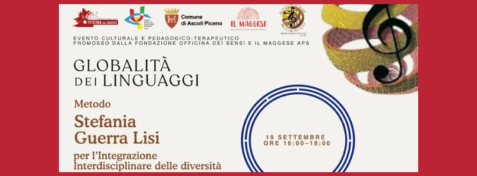 MusicArTerapia nella Globalità dei Linguaggi: presentato ad Ascoli il metodo ideato da Stefania Guerra Lisi