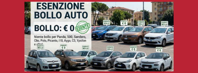 auto esenti bollo 2027, Fiat Panda bollo auto, modelli che non pagano il bollo, auto fino a 80 kW, abolizione bollo auto 2027