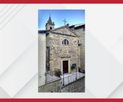 Acquasanta Terme, lavori in corso nella chiesa del Santissimo Crocifisso