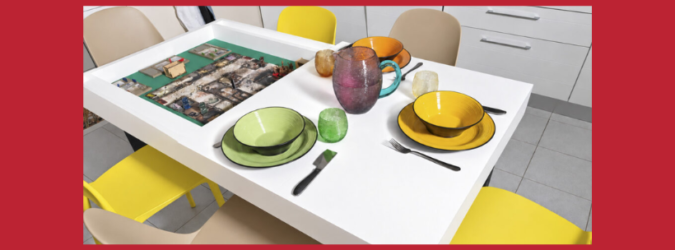 BG Solutions Penne, tavoli gaming Mars Jupiter, tavolo da gioco modulare, crowdfunding Gamefound, startup abruzzese, tavoli giochi da tavolo, gaming table Made in Italy