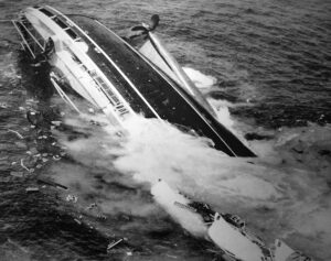 Andrea Doria, relitto, Fondazione Ansaldo, Genova, Pierette Simpson, Andrea Murdock Alpini, naufragio, Piero Calamai, Stockholm, storia marittima