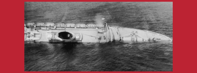 Andrea Doria, relitto, Fondazione Ansaldo, Genova, Pierette Simpson, Andrea Murdock Alpini, naufragio, Piero Calamai, Stockholm, storia marittima