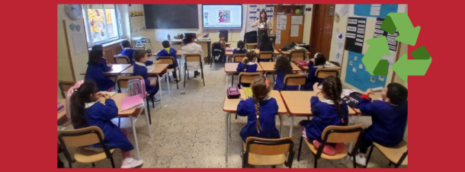 Castignano, Marche a Rifiuti Zero, La mia Scuola a Rifiuti Zero, Omnicomprensivo Rotella-Montalto, educazione ambientale, riciclo creativo, riuso, sostenibilità, scuola primaria, SERR 2026