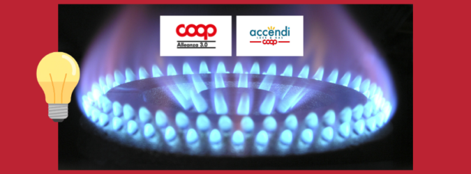 Coop Alleanza 3.0, Accendi luce e gas, bollette, energia elettrica, gas naturale, tariffe soci Coop, prezzo fisso, caro vita, ARERA, famiglie