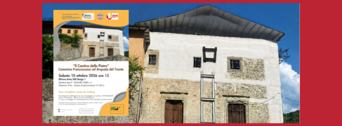 Il Cantico delle Pietre, Arquata del Tronto, cammino francescano, Unione Sportiva Acli Marche, escursione, Social Smart City, Educare in Comune, Monti Sibillini, eventi Piceno, trekking